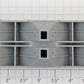 Athearn 60681 HO Unpainted 45' Ribbed Hopper Body Shell