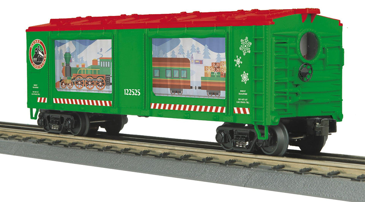 MTH 3079734 O RailKing Christmas Operating Action Car