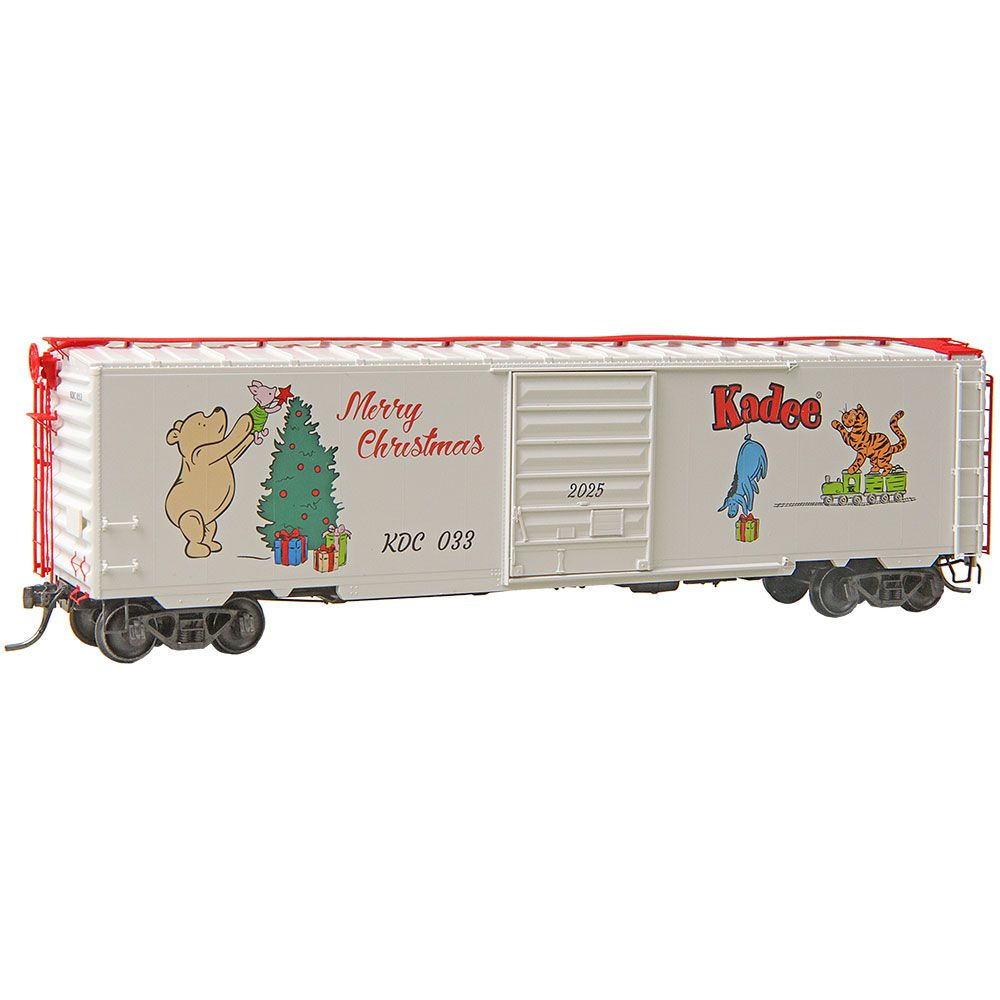 Kadee 6933 HO Winnie-the-Pooh & Friends 2025 Christmas 50' PS-1 Boxcar #033