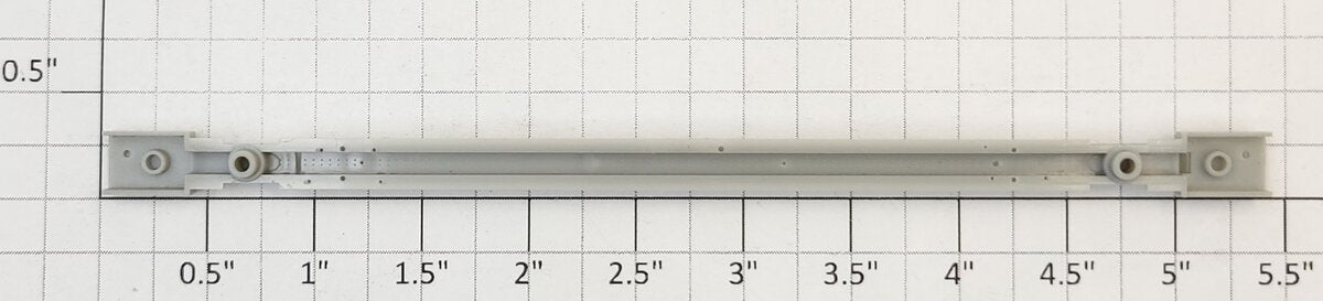 Athearn 87685 HO Scale Unpainted Frame Sill with Coupler Pockets