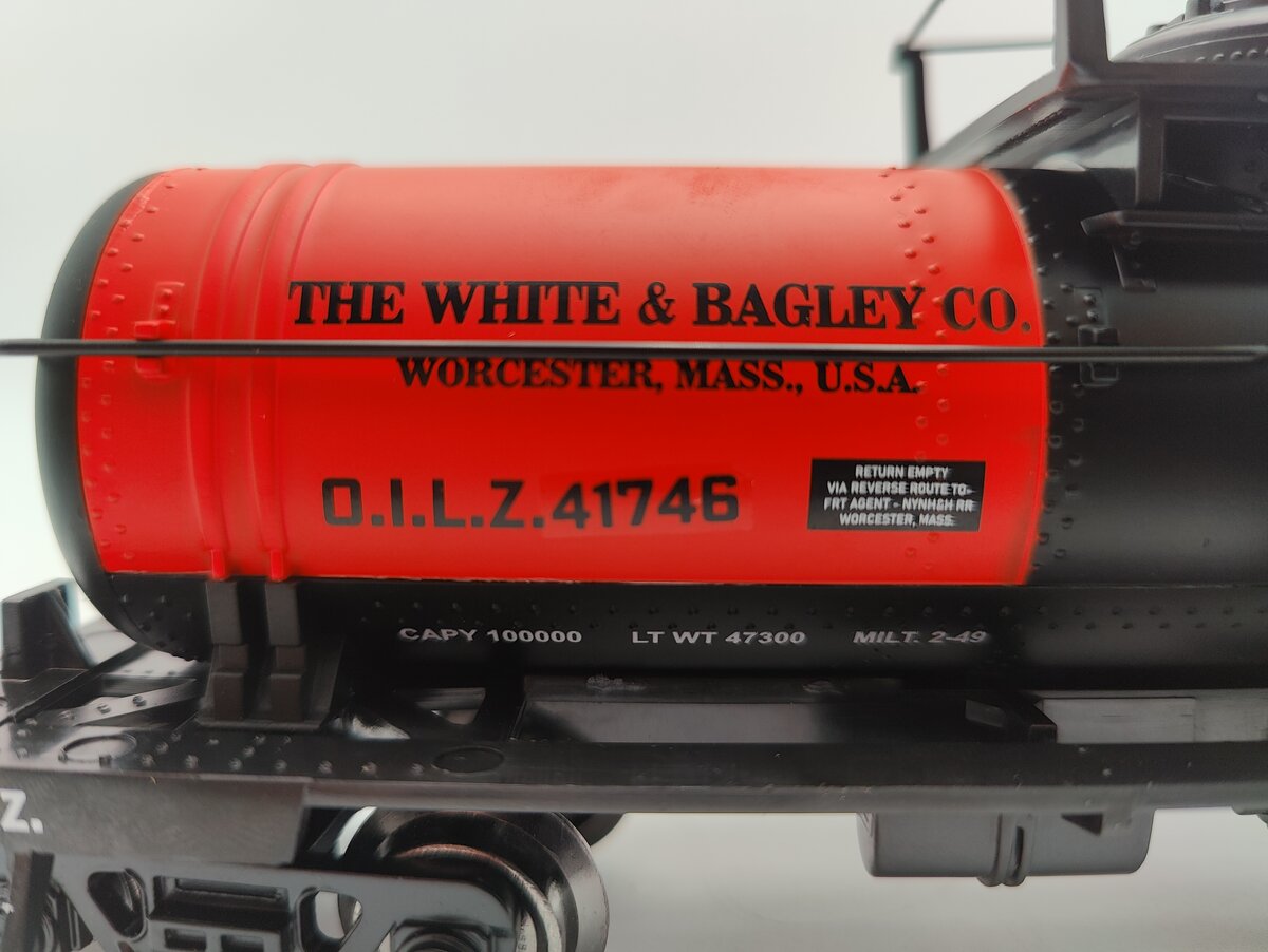 RMT 96899-89 O "Gas & Oil Legends" Custom Oilzum Single Dome Tank Car