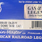 RMT 96899-89 O "Gas & Oil Legends" Custom Oilzum Single Dome Tank Car