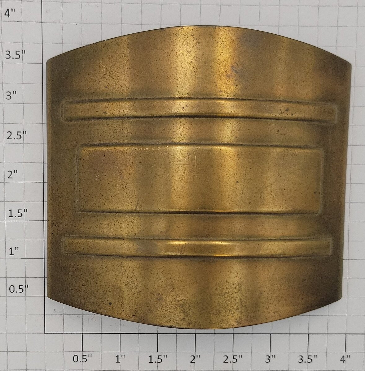 MTH 400E-283 Brass Standard Gauge Cab Roof
