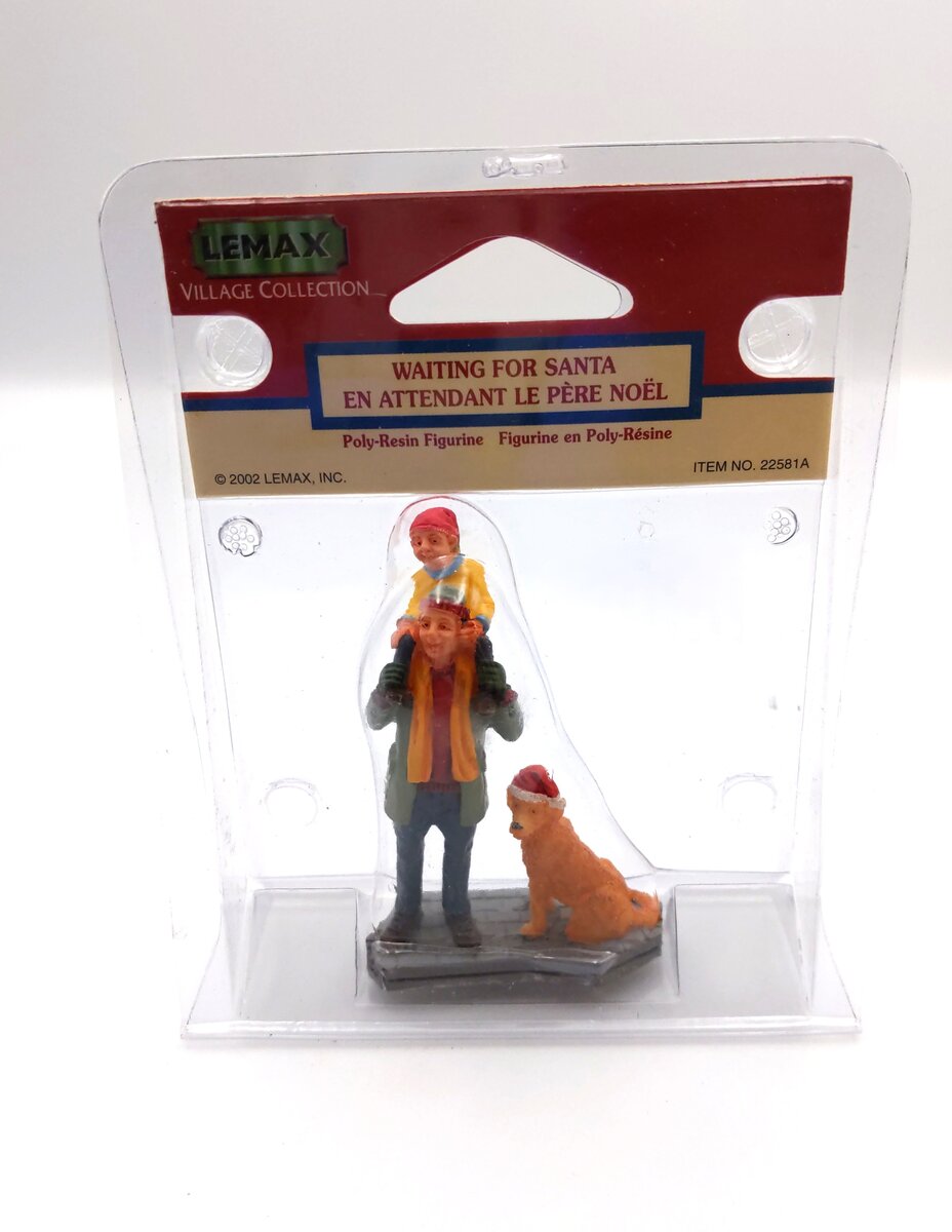 Lemax 22581A HO Waiting for Santa Poly-Resin Figures