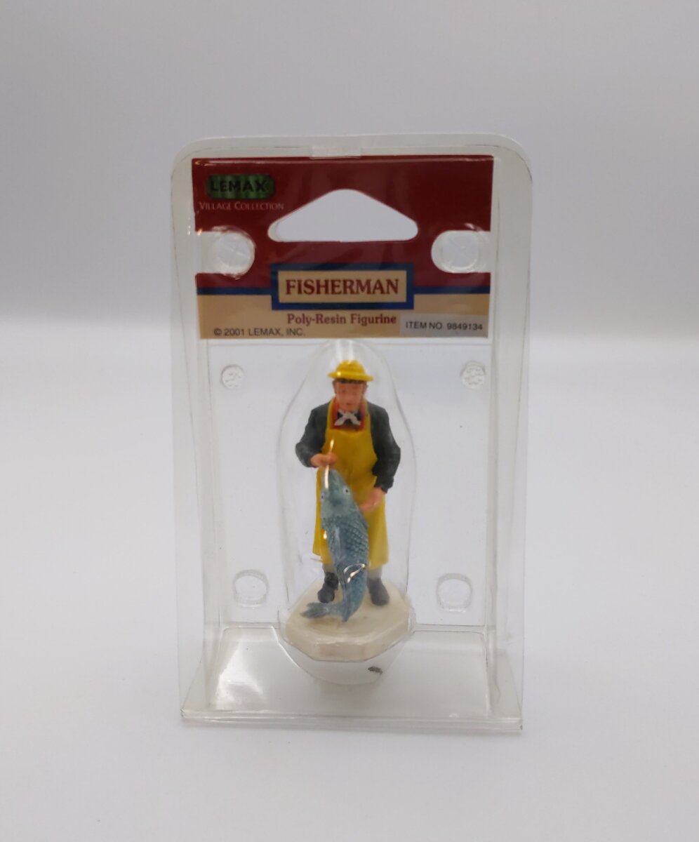 Lemax 12488 HO Fisherman Poly-Resin Figure