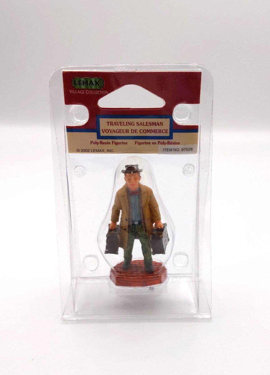Lemax 22567 HO Traveling Salesman Poly-Resin Figure