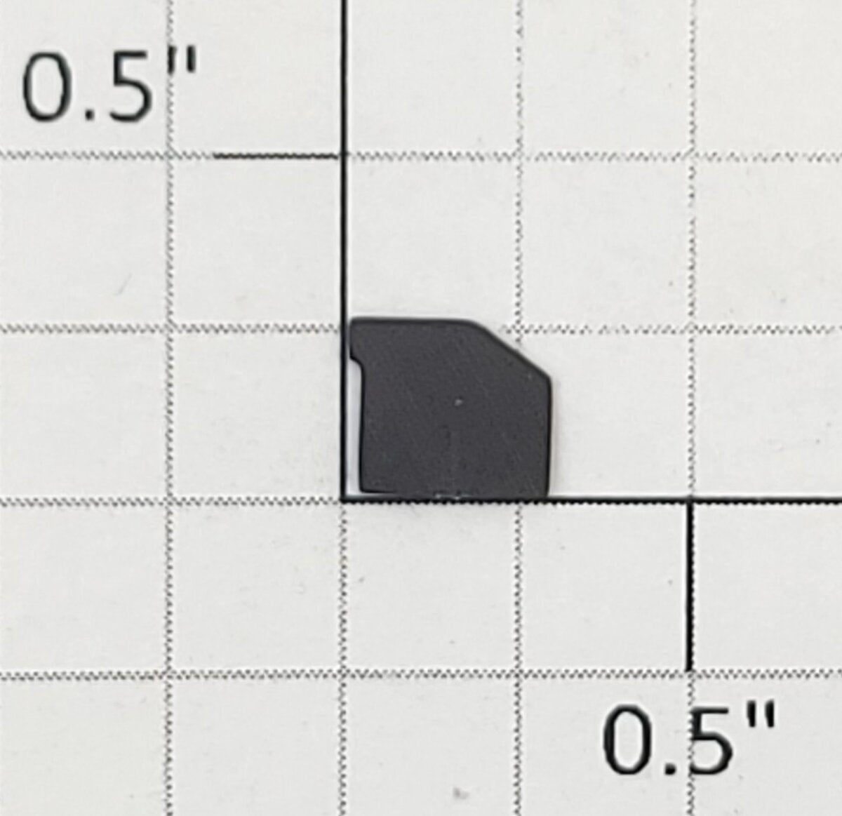 Athearn 93467 HO Scale Black Unpainted Genesis SD-40 Step Guard