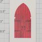 American Flyer PLV0422 O Gauge Red Church Door Insert