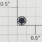 Athearn 93458 HO Scale Black Plastic Brake Wheel