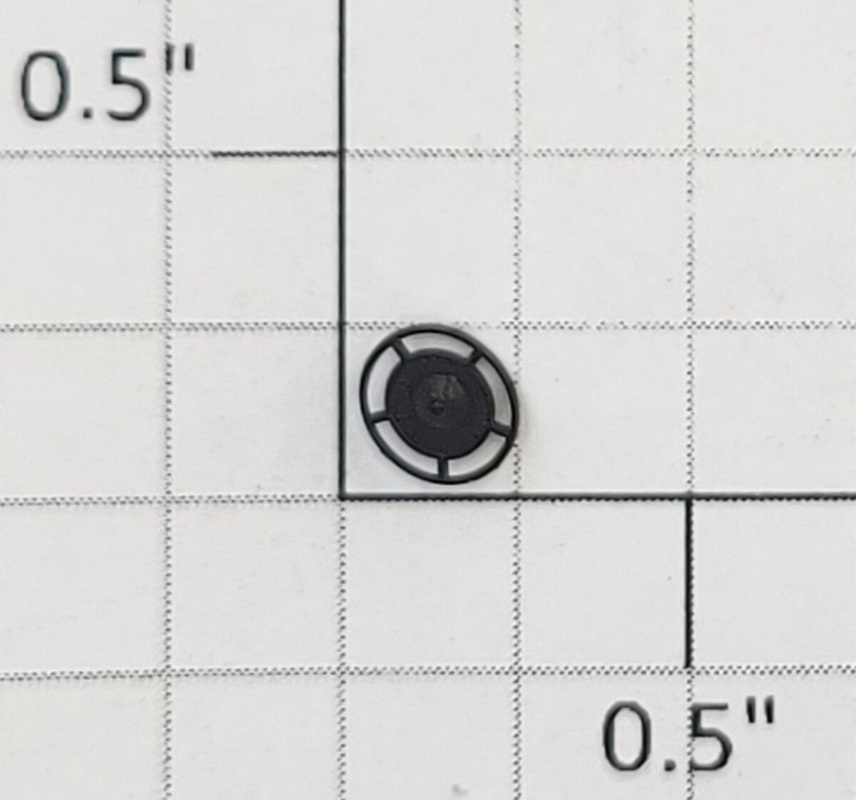 Athearn 93458 HO Scale Black Plastic Brake Wheel