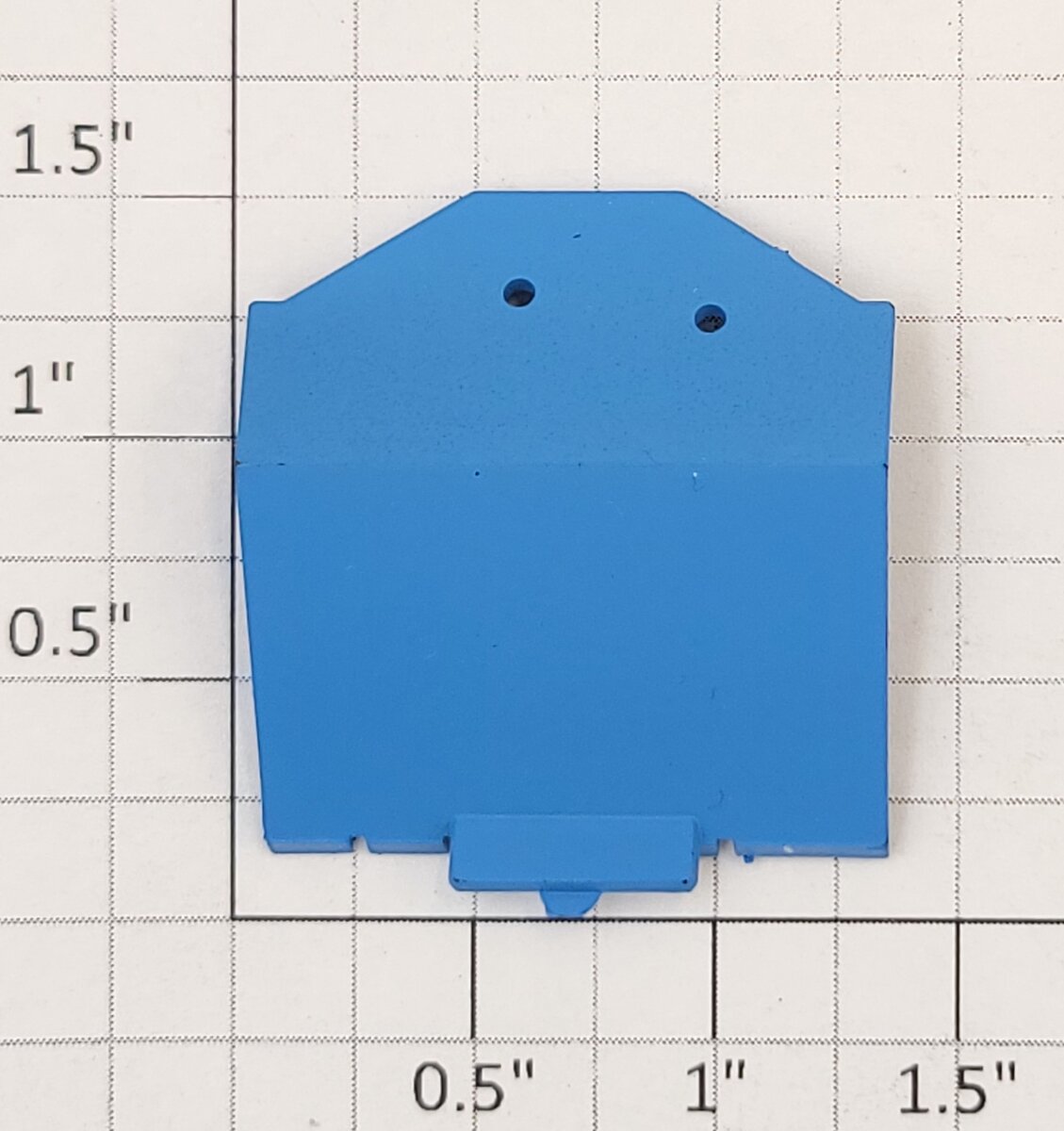 Athearn 69051 HO Scale Blue Hopper End Plate