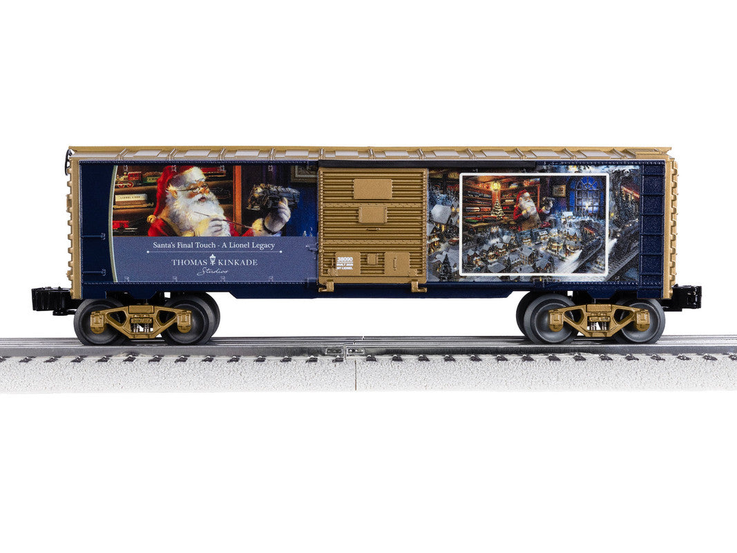 Lionel 2538090 O "Santa's Final Touch" - A Lionel Legacy Boxcar