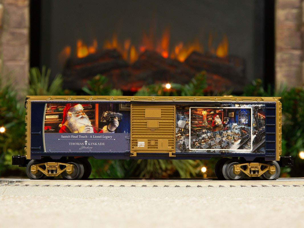 Lionel 2538090 O "Santa's Final Touch" - A Lionel Legacy Boxcar