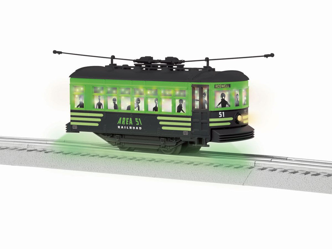 Lionel 2535070 O Area 51 Trolley