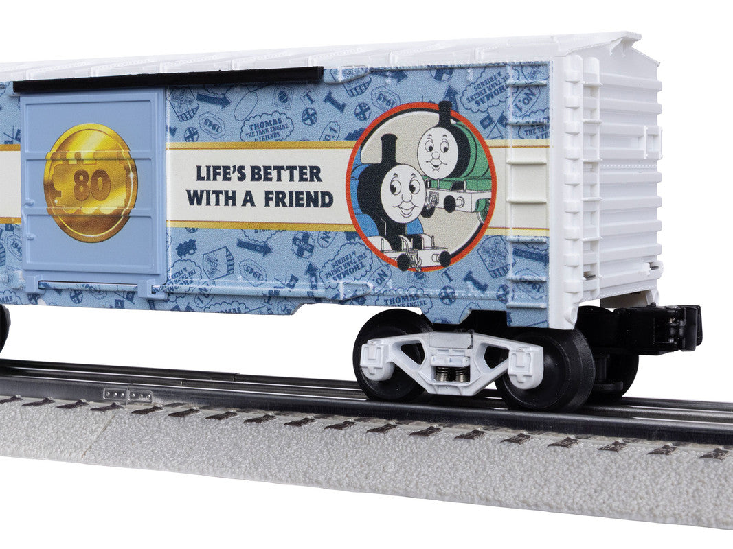 Lionel 2528050 O Thomas & Friends 80th Anniversary Boxcar
