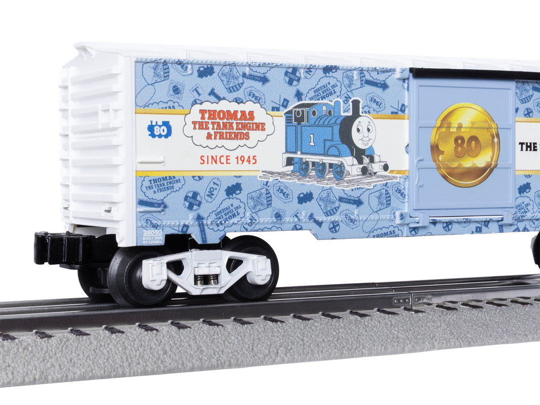 Lionel 2528050 O Thomas & Friends 80th Anniversary Boxcar