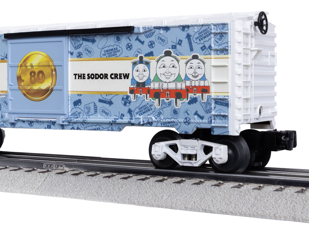 Lionel 2528050 O Thomas & Friends 80th Anniversary Boxcar