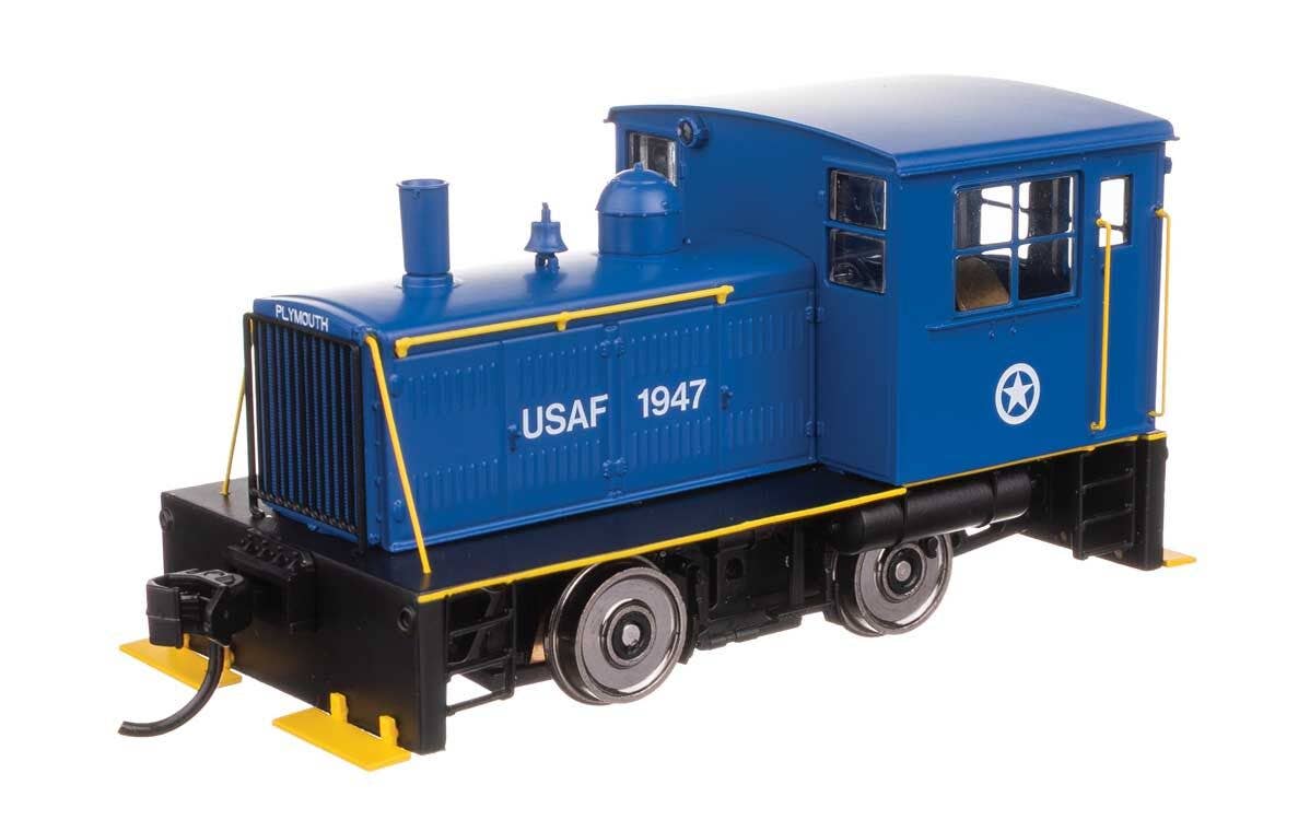 Walthers 910-20016 HO US Air Force Plymouth ML-8 Industrial Switcher DCC only