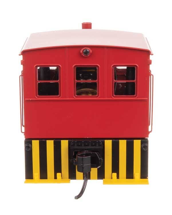 Walthers 910-20017 HO Undecorated Red Plymouth ML-8 Industrial Switcher DCC only
