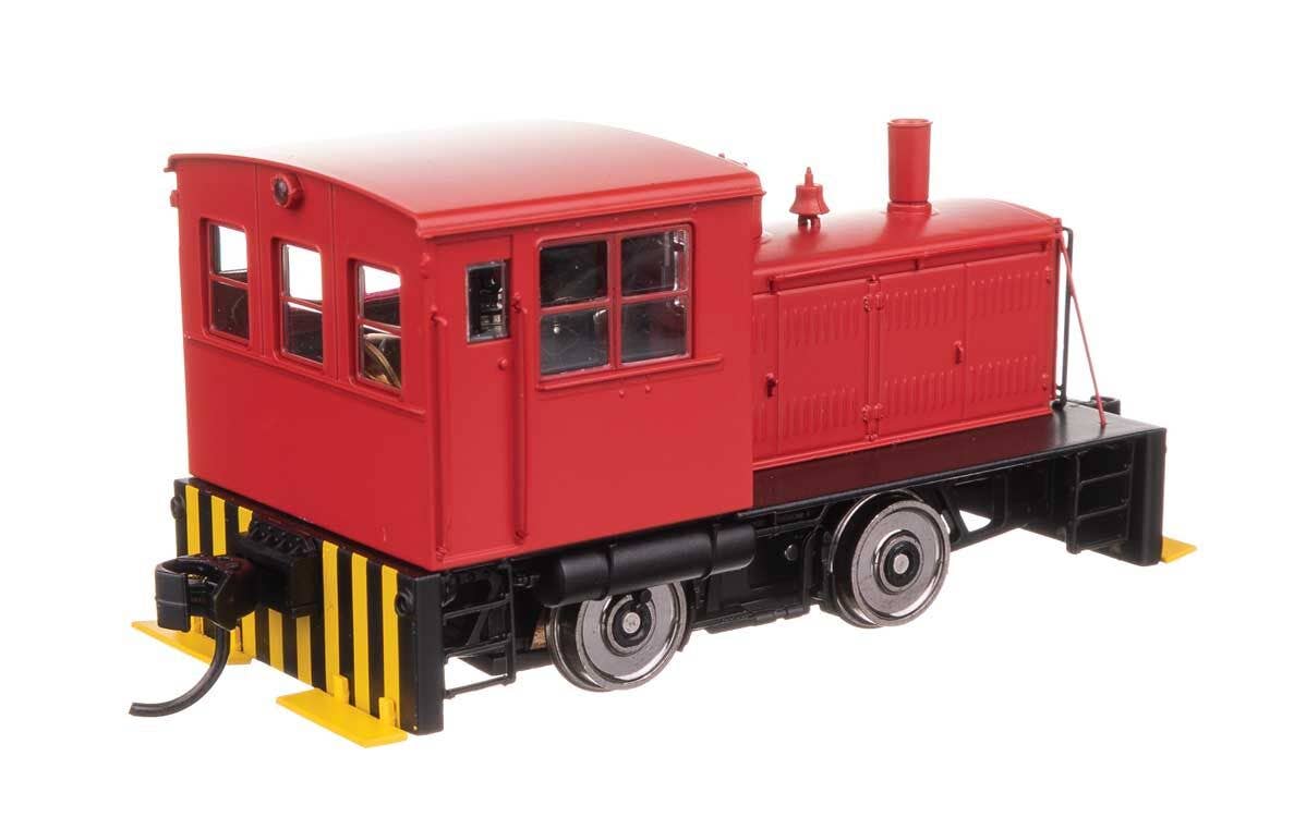 Walthers 910-20017 HO Undecorated Red Plymouth ML-8 Industrial Switcher DCC only