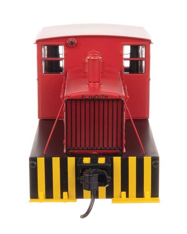 Walthers 910-20017 HO Undecorated Red Plymouth ML-8 Industrial Switcher DCC only