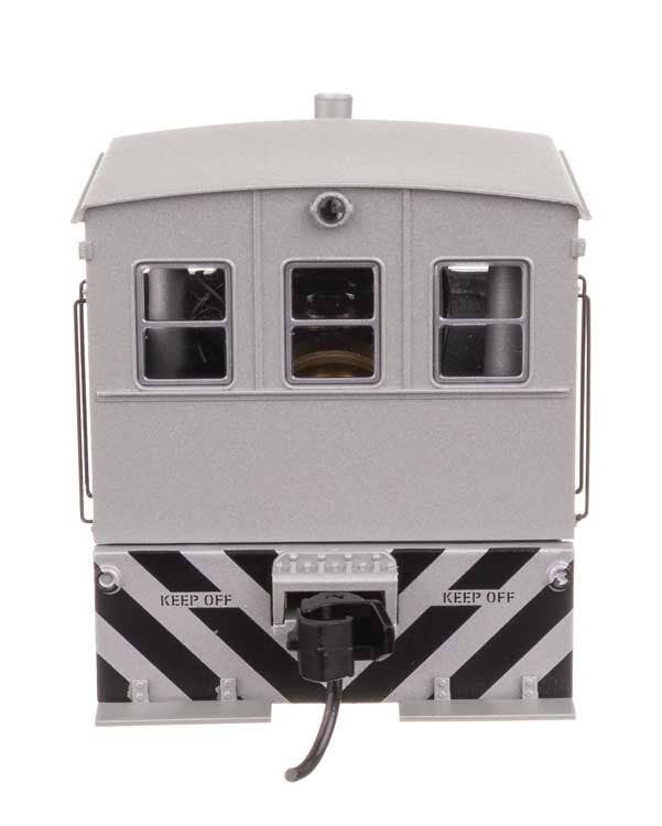Walthers 910-20018 HO Undec Silver Plymouth ML-8 Industrial Switcher DCC only