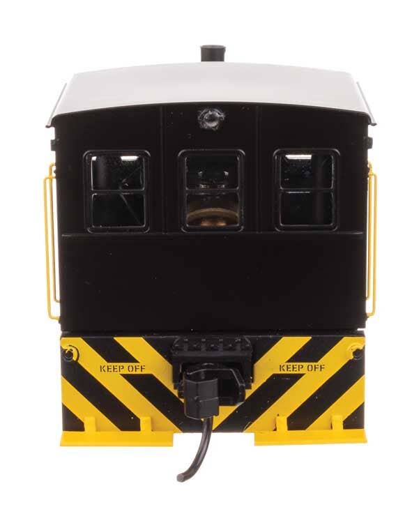 Walthers 910-20019 HO Undec Black Plymouth ML-8 Industrial Switcher DCC only