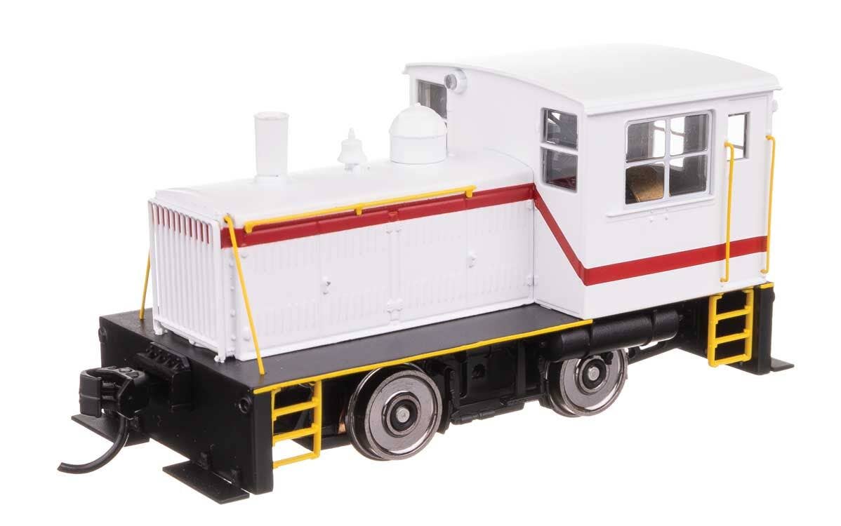 Walthers 910-20020 HO Undec White Plymouth ML-8 Industrial Switcher DCC only