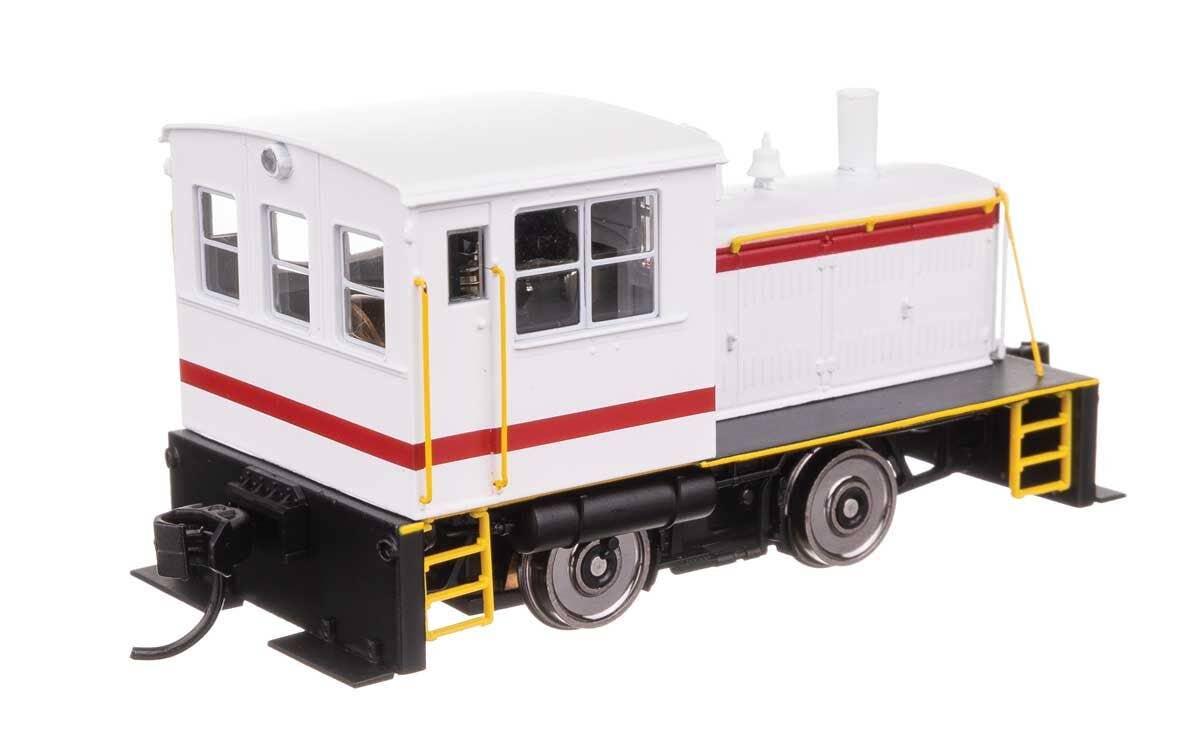 Walthers 910-20020 HO Undec White Plymouth ML-8 Industrial Switcher DCC only