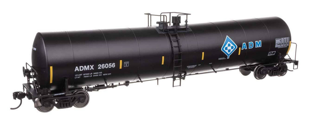 Walthers 910-48223 HO ADM Trinity 25,000-Gallon Tank Car Ready to Run #26056