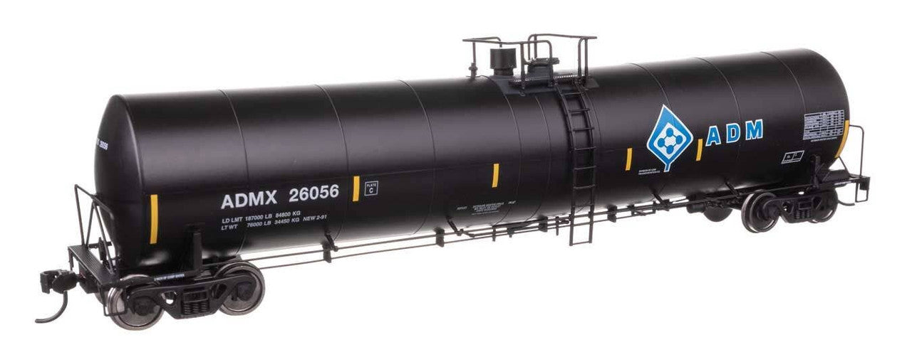 Walthers 910-48223 HO ADM Trinity 25,000-Gallon Tank Car Ready to Run #26056