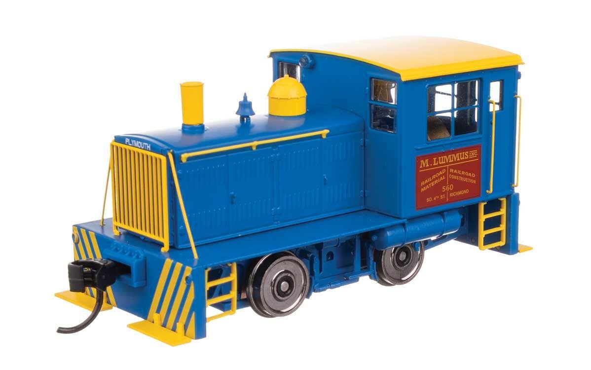 Walthers 910-10015 HO M. Lummus Plymouth ML-8 Industrial Switcher Standard DC