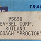 Athearn 5638 HO Bev-Bel Corp. Rutland "Proctor" Passenger Car Kit