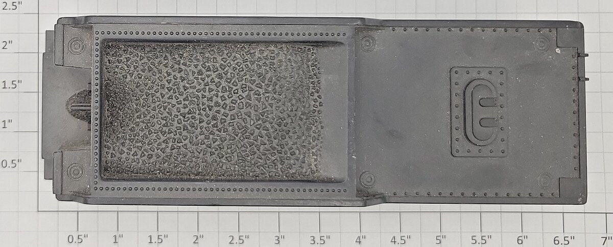 American Flyer XA9461 Blank Plastic Tender Shell