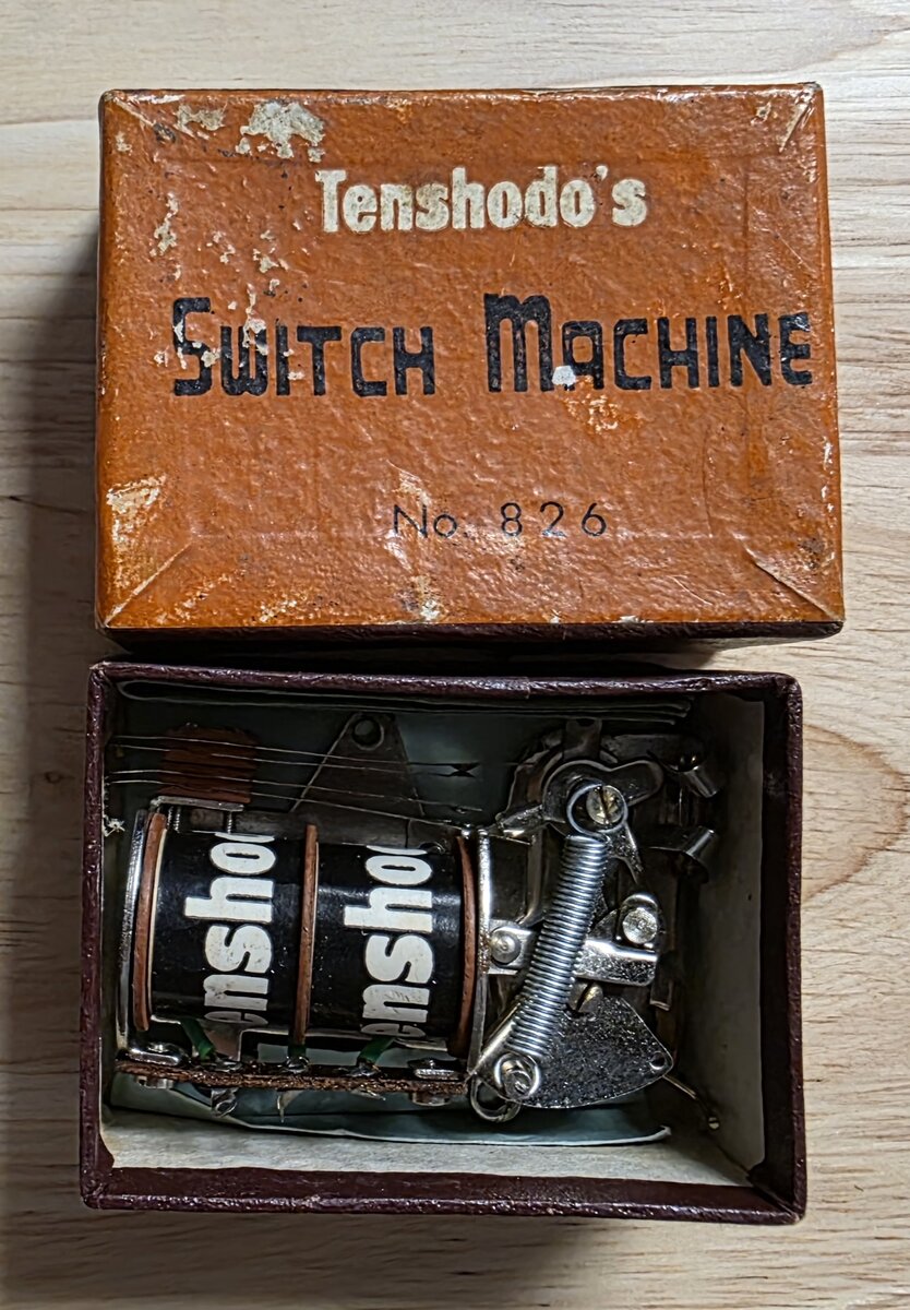 Tenshodo 826 HO Switch Machine