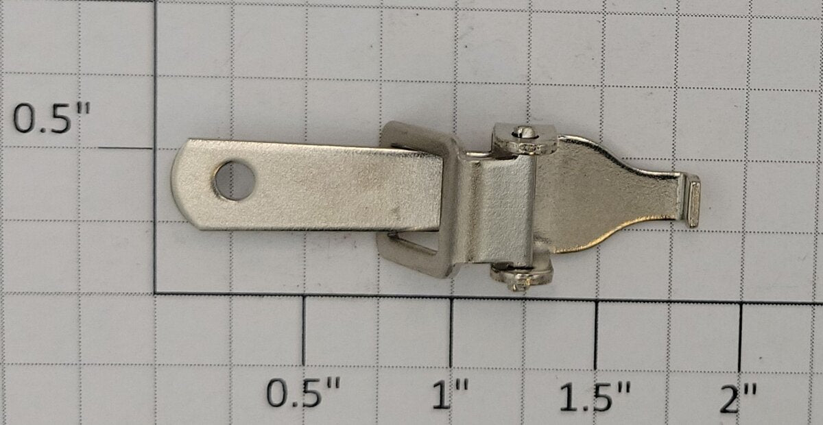Acme 14-458 O Gauge Nickel Latch Hook Type Coupler without Spring