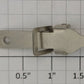 Acme 14-458 O Gauge Nickel Latch Hook Type Coupler without Spring
