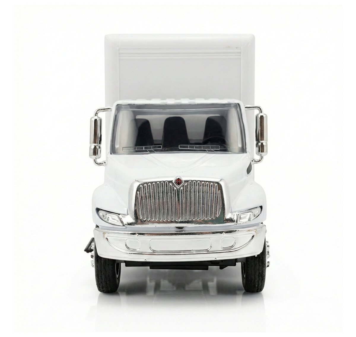 New-Ray SS-15903 1:43 Scale International 4200 Long Haul TRAINZ.com Box Truck