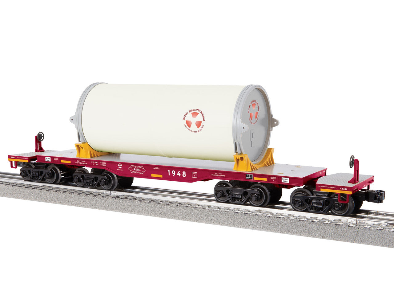 Lionel 2526180 O AEC Heavy Duty Flatcar #1948