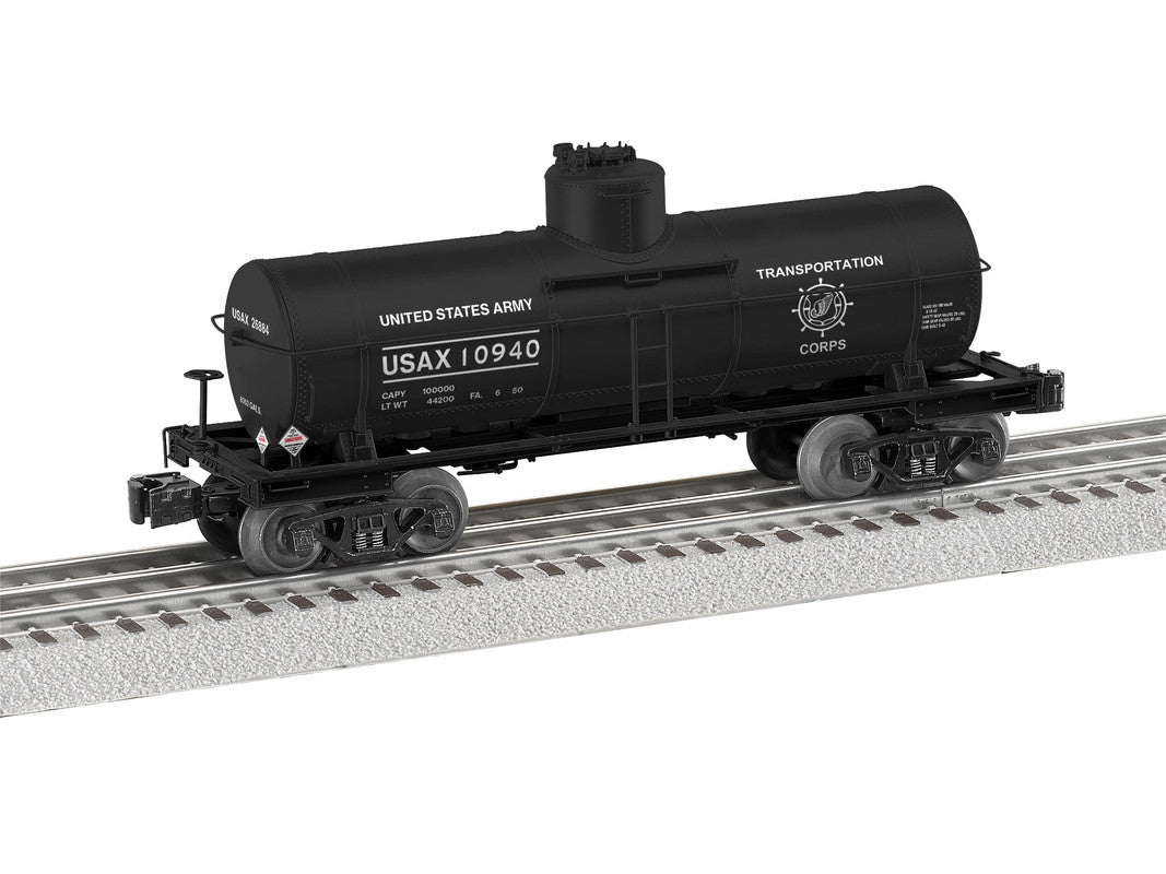 Lionel 2526260 O US Army 8k gallon tank car #10940
