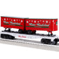 Lionel 2528680 O Winter Wonderland Flatcar with Piggyback Trailers