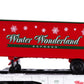 Lionel 2528680 O Winter Wonderland Flatcar with Piggyback Trailers