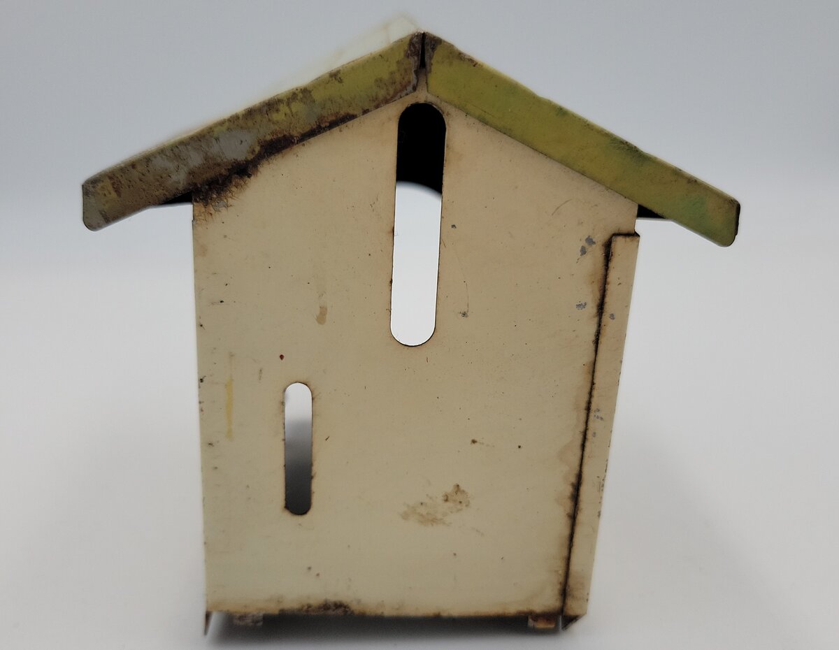Lionel 1107-5 Donald Duck & Pluto Wind-Up Handcar Doghouse w/Rust