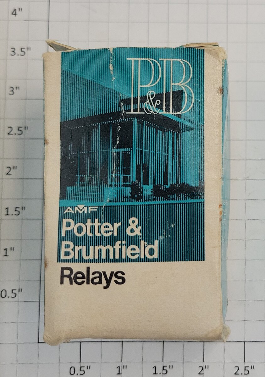 Potter & Brumfield KA11AY 120VAC 5-Amp Open Case Relay