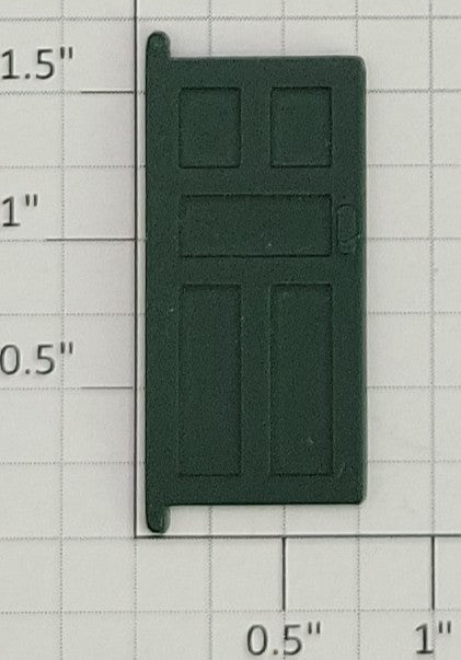 American Flyer 590-23590 Cedar Hill Junction Plastic Green Door