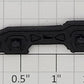 American Flyer PA9352-L Black Left Hand Trailing Truck Side Frame