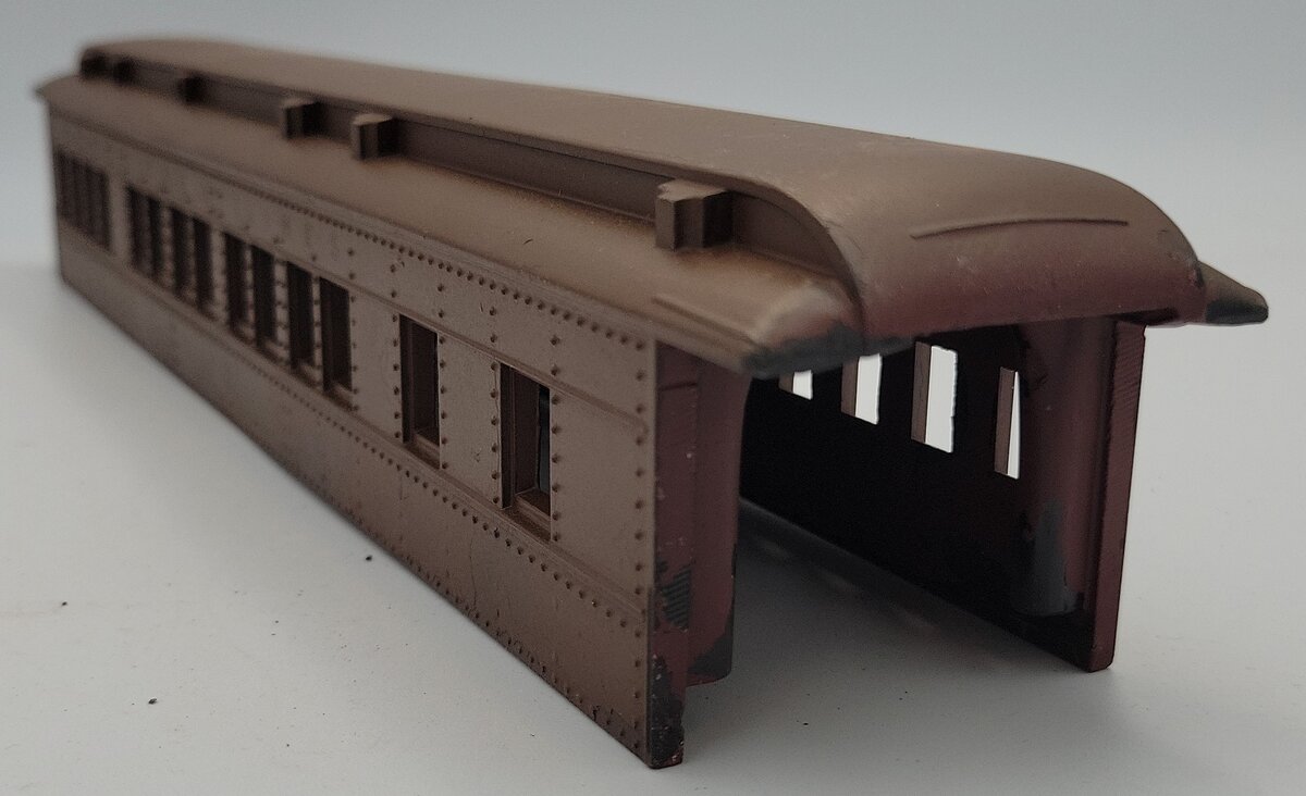 Lionel 2621-1 Brown Mazzone Passenger Car Body Shell