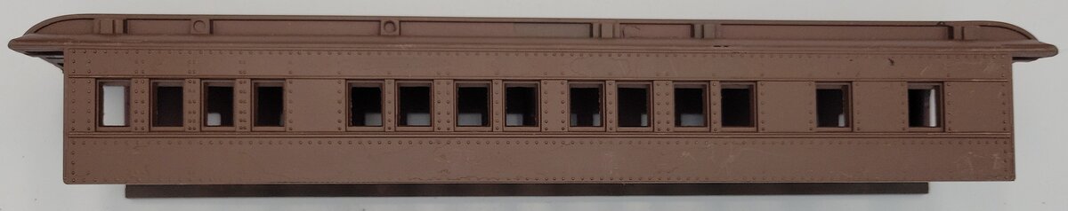 Lionel 2621-1 Brown Mazzone Passenger Car Body Shell