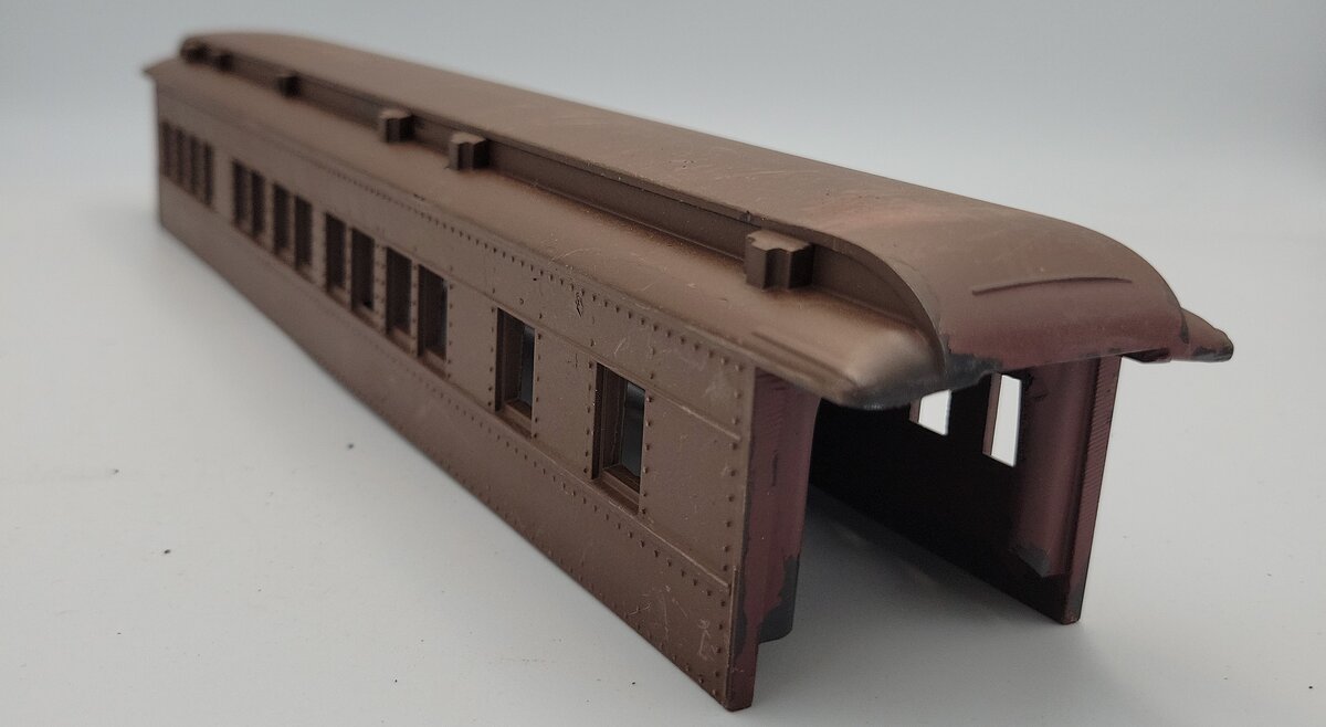 Lionel 2621-1 Brown Mazzone Passenger Car Body Shell
