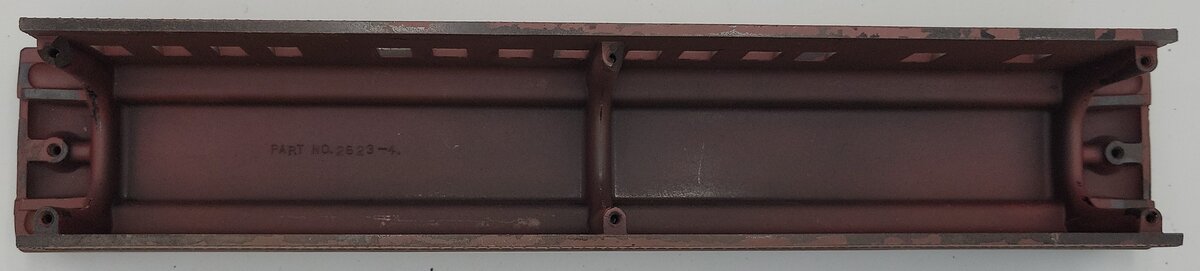 Lionel 2621-1 Brown Mazzone Passenger Car Body Shell